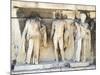 Greece, Athens, the Acropolis of Athens, Dionysus Theatre, Reliefs of Proscenium-null-Mounted Giclee Print