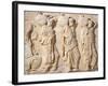 Greece, Athens, the Acropolis of Athens, Parthenon, Relief with Carriers of Hydriae-null-Framed Giclee Print