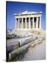 Greece, Athens, the Acropolis of Athens, West Facade of Parthenon,5th Century BC, Ancient Greece-null-Stretched Canvas