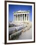 Greece, Athens, the Acropolis of Athens, West Facade of Parthenon,5th Century BC, Ancient Greece-null-Framed Giclee Print