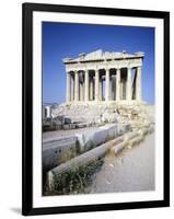 Greece, Athens, the Acropolis of Athens, West Facade of Parthenon,5th Century BC, Ancient Greece-null-Framed Giclee Print