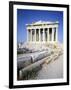 Greece, Athens, the Acropolis of Athens, West Facade of Parthenon,5th Century BC, Ancient Greece-null-Framed Giclee Print