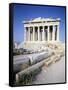 Greece, Athens, the Acropolis of Athens, West Facade of Parthenon,5th Century BC, Ancient Greece-null-Framed Stretched Canvas