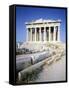 Greece, Athens, the Acropolis of Athens, West Facade of Parthenon,5th Century BC, Ancient Greece-null-Framed Stretched Canvas