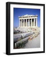 Greece, Athens, the Acropolis of Athens, West Facade of Parthenon,5th Century BC, Ancient Greece-null-Framed Giclee Print