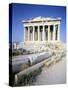 Greece, Athens, the Acropolis of Athens, West Facade of Parthenon,5th Century BC, Ancient Greece-null-Stretched Canvas