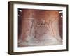 Greece, Athens, Thebes, Pithos with Relief of Mother Goddess-null-Framed Giclee Print
