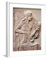 Greece, Athens, Votive Bas-Relief Portraying Athena-null-Framed Giclee Print