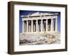 Greece, Athens, West Facade of Parthenon at Acropolis, 5th Century BC-null-Framed Giclee Print