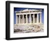 Greece, Athens, West Facade of Parthenon at Acropolis, 5th Century BC-null-Framed Giclee Print