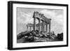 Greece Athens-W Page-Framed Art Print