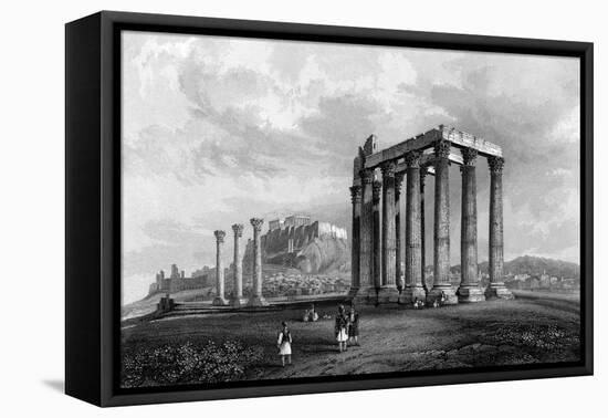 Greece Athens-null-Framed Stretched Canvas