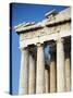 Greece, Attica, Acropolis of Athens Parthenon, Detail of the Western Front-null-Stretched Canvas