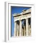 Greece, Attica, Acropolis of Athens Parthenon, Detail of the Western Front-null-Framed Giclee Print