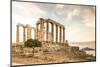 Greece, Attica, Cape Sounion, Temple of Poseidon-Jane Sweeney-Mounted Photographic Print
