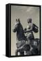 Greece, Central Macedonia, Pella, Statue of Alexander the Great-Walter Bibikow-Framed Stretched Canvas