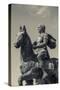 Greece, Central Macedonia, Pella, Statue of Alexander the Great-Walter Bibikow-Stretched Canvas