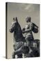 Greece, Central Macedonia, Pella, Statue of Alexander the Great-Walter Bibikow-Stretched Canvas