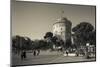 Greece, Central Macedonia, Thessaloniki, the White Tower-Walter Bibikow-Mounted Photographic Print