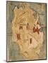 Greece, Chios Island, Chio Scio from the Latin Manuscript-Ippolito Caffi-Mounted Giclee Print