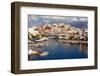 Greece, Crete, Agios Nikolaos, Lake Voulismeni-Catharina Lux-Framed Photographic Print