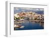 Greece, Crete, Agios Nikolaos, Lake Voulismeni-Catharina Lux-Framed Photographic Print