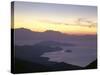 Greece, Crete, Agios Nikolaos, Mirabello Bay, Sunset-Thonig-Stretched Canvas