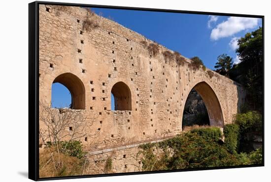 Greece, Crete, Aqueduct Near Knossos-Catharina Lux-Framed Stretched Canvas