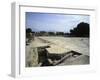 Greece, Crete, Central Court Near Royal Apartments at Phaistos Palace-null-Framed Giclee Print