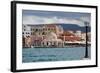 Greece, Crete, Chania, Venetian Harbour, Mosque-Catharina Lux-Framed Photographic Print