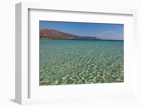 Greece, Crete, Dream Beach Elafonisi-Catharina Lux-Framed Photographic Print