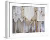 Greece, Crete. Lace and embroidery in shop in town of Kritsa. Lasithi Region.-Scott Smith-Framed Photographic Print