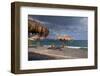 Greece, Crete, Lapetra, Beach Restaurant-Catharina Lux-Framed Photographic Print