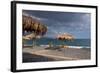 Greece, Crete, Lapetra, Beach Restaurant-Catharina Lux-Framed Photographic Print