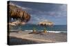 Greece, Crete, Lapetra, Beach Restaurant-Catharina Lux-Stretched Canvas