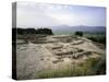 Greece, Crete, Phaistos Palace, with Messara Plain in Background, 16th-15th Century BC-null-Stretched Canvas