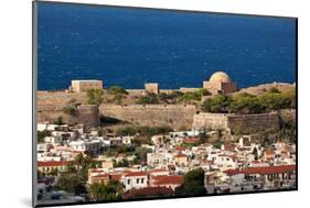 Greece, Crete, Rethimnon, Fortezza, Distant View-Catharina Lux-Mounted Photographic Print