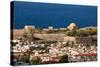 Greece, Crete, Rethimnon, Fortezza, Distant View-Catharina Lux-Stretched Canvas