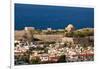 Greece, Crete, Rethimnon, Fortezza, Distant View-Catharina Lux-Framed Photographic Print