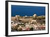 Greece, Crete, Rethimnon, Fortezza, Distant View-Catharina Lux-Framed Photographic Print