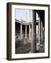 Greece, Cyclades Islands, Delos Island, House of Hermes, Interior Courtyard-null-Framed Giclee Print