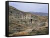 Greece, Cyclades Islands, Delos Island, House of Hermes-null-Framed Stretched Canvas