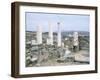 Greece, Cyclades Islands, Island of Delos, House of Cleopatra-null-Framed Giclee Print