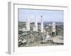 Greece, Cyclades Islands, Island of Delos, House of Cleopatra-null-Framed Giclee Print