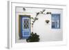 Greece, Cyclades Islands, Paros, Naoussa, Doorway of House-Walter Bibikow-Framed Photographic Print