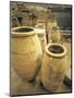 Greece, Cyclades Islands, Santorini, Island of Thera, Pithoi Storage Jars at Akrotiri-null-Mounted Giclee Print