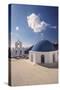 Greece, Cyclades Islands, Santorini, Thira. Kimisis Theotokou Church-Walter Bibikow-Stretched Canvas