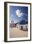 Greece, Cyclades Islands, Santorini, Thira. Kimisis Theotokou Church-Walter Bibikow-Framed Photographic Print