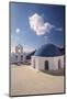 Greece, Cyclades Islands, Santorini, Thira. Kimisis Theotokou Church-Walter Bibikow-Mounted Photographic Print