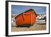 Greece, Cyclades, Mykonos, Hora. Harbor view with fishing boats.-Cindy Miller Hopkins-Framed Photographic Print